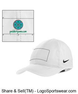 Pedals4Paws Nike Featherlight Cap Design Zoom